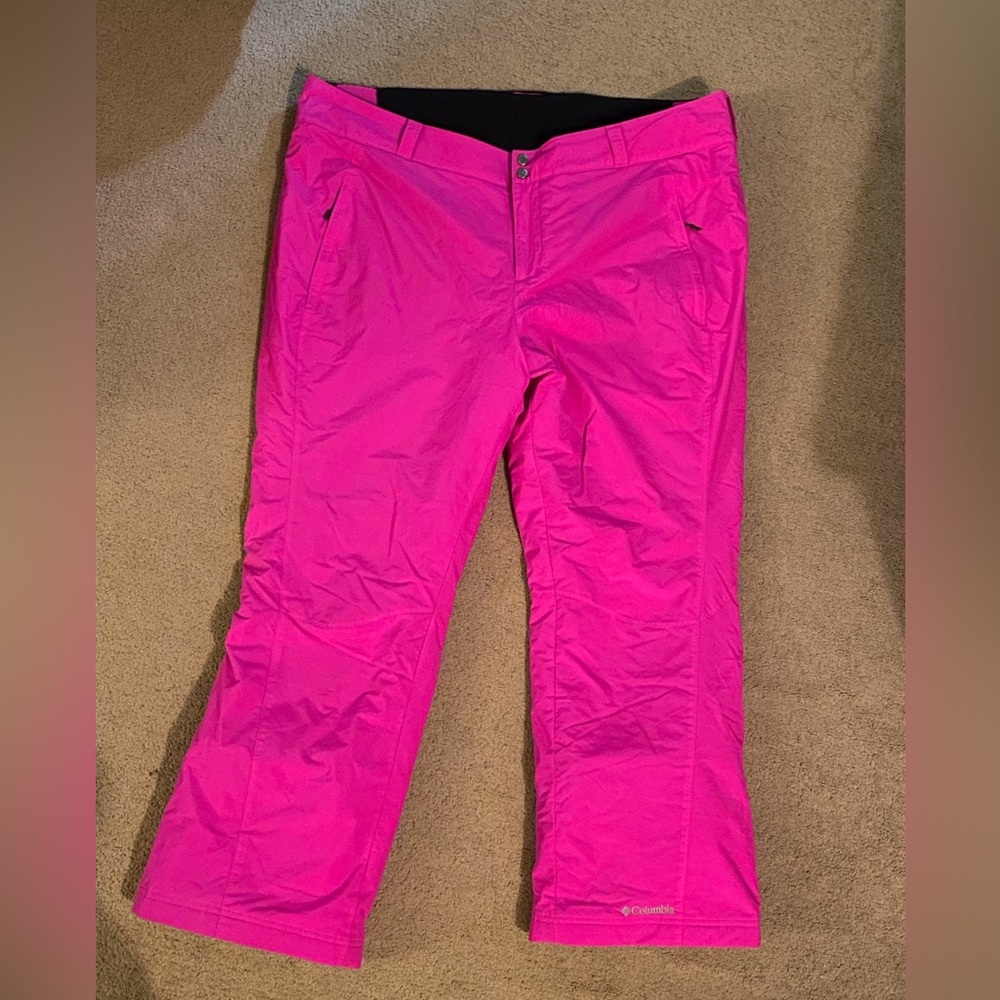 Women’s Columbia Snow Pants, size 3x.